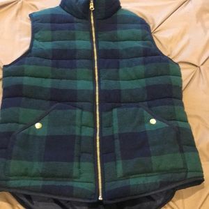 Women’s plaid vest